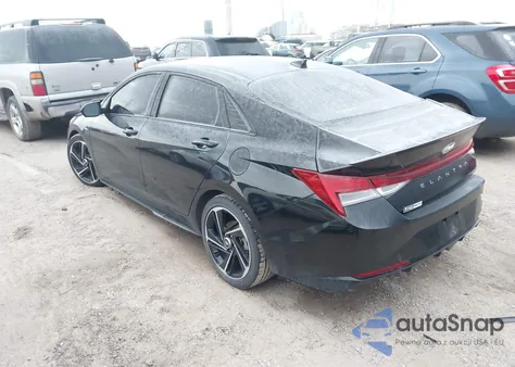 2023 Hyundai Elantra N Line z USA, uszkodzony, nr VIN KMHLR4AF3PU431945